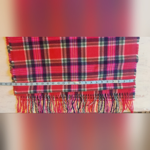 Plaid Multicolor Scarf - Picture 3 of 6